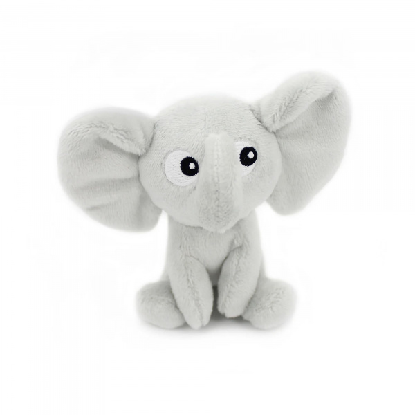 Peluche les ptipotos éléphant et son bébé moutarde Les deglingos