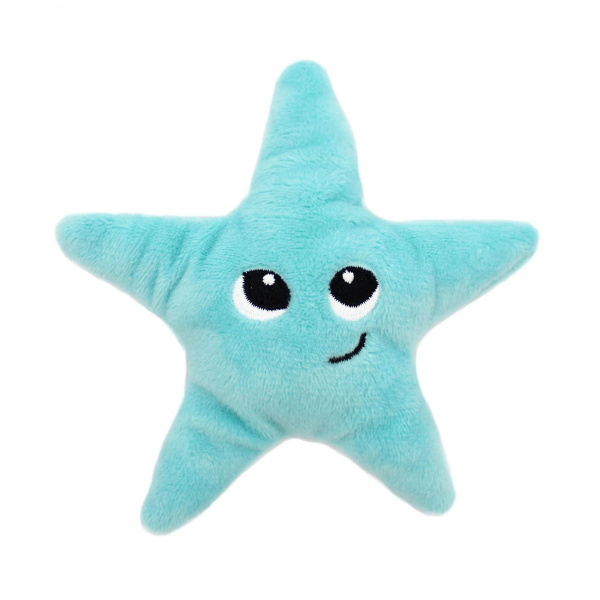 Peluche les ptipotos étoile de mer et son bébé aqua Les deglingos