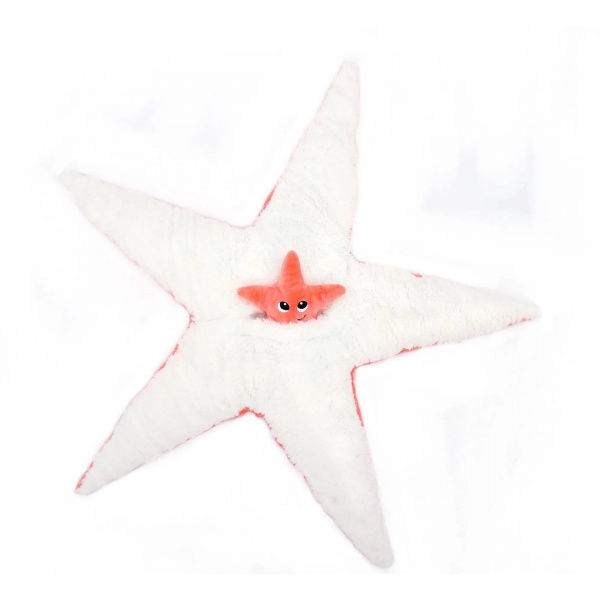 Peluche les ptipotos étoile de mer et son bébé corail Les deglingos