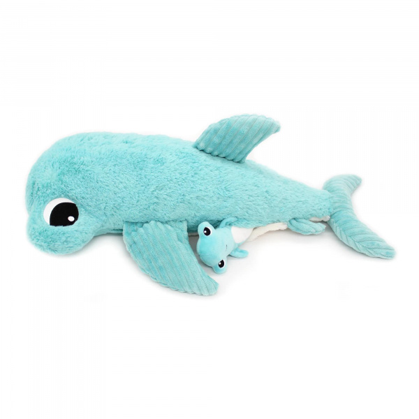 Peluche les ptipotos requin et son bébé aqua Les deglingos