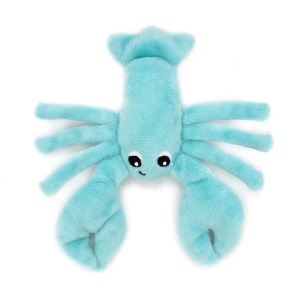 Peluche les ptipotos homard et son bébé aqua Les deglingos