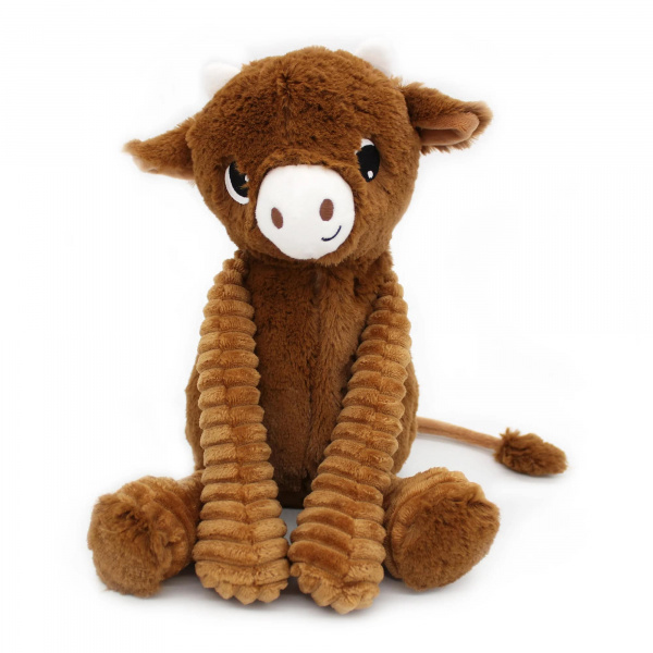 Peluche les ptipotos vache et son bébé Les deglingos