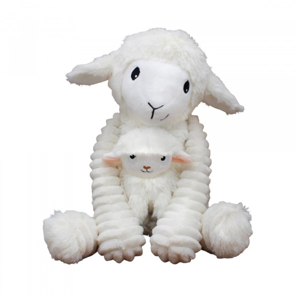 Peluche les ptipotos mouton et son bébé Les deglingos