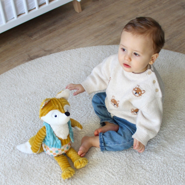 Peluche original cyranos le renard 24 cm Les deglingos