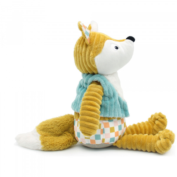 Peluche original cyranos le renard 24 cm Les deglingos
