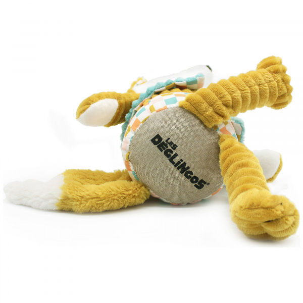 Peluche original cyranos le renard 24 cm Les deglingos