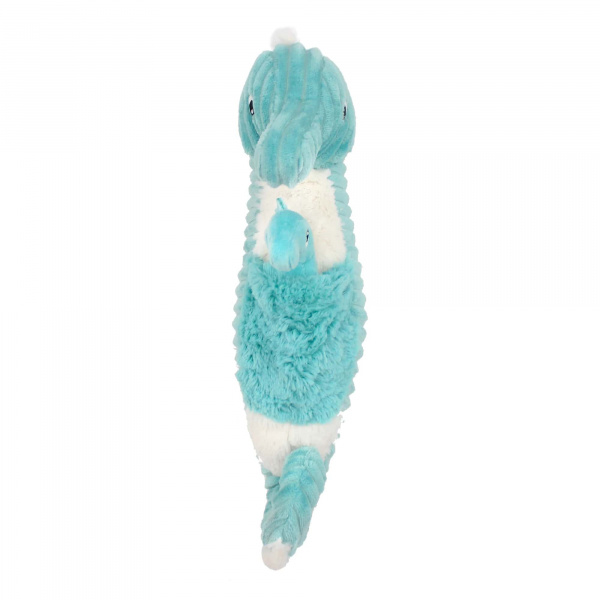 Peluche les ptipotos hippocampe et son bébé papadou aqua Les deglingos