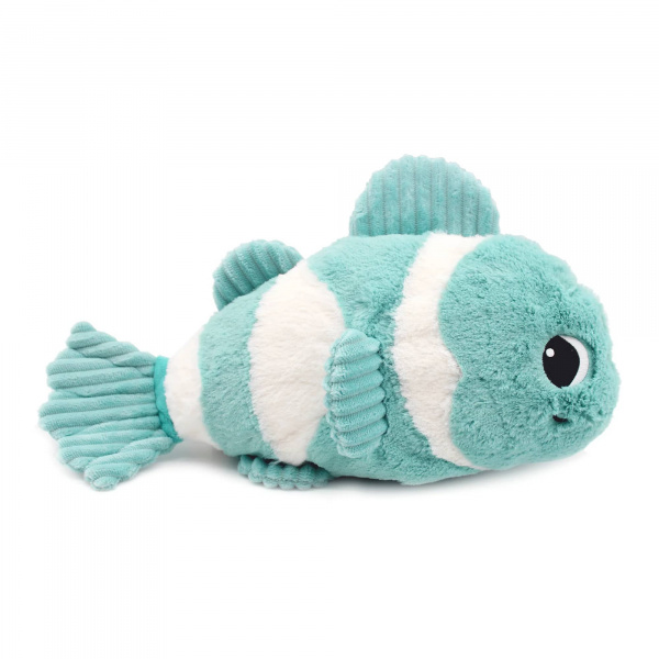 Peluche les ptipotos poisson clown maman et bébé aqua Les deglingos