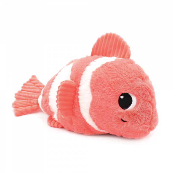 Peluche les ptipotos poisson clown maman et bébé aqua Les deglingos