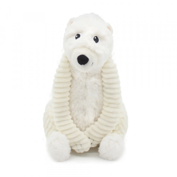 Peluche les ptipotos ours polaire maman et bébé blanc Les deglingos