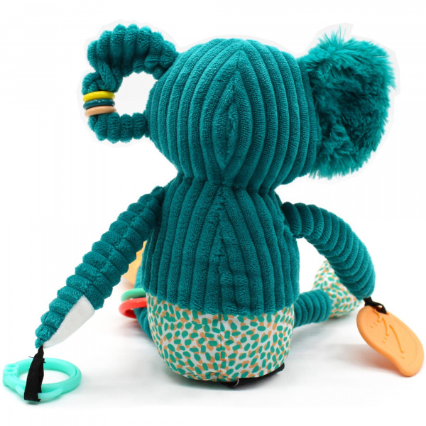 Peluche d'activités nomade berlingos le koala Les deglingos
