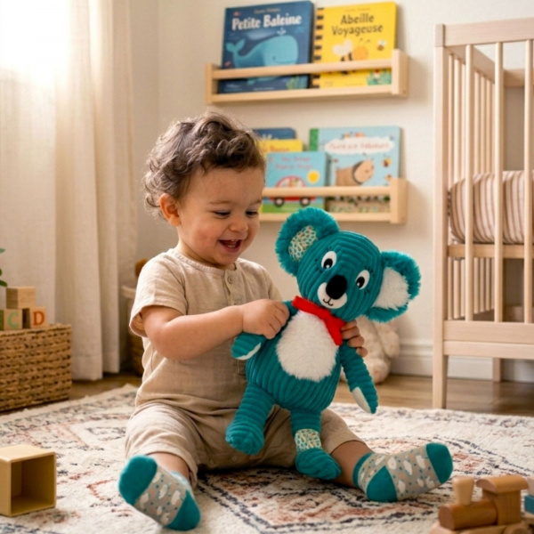 Peluche original berlingos le koala Les deglingos