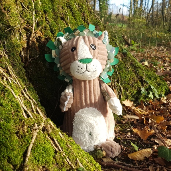 Peluche original kiprokos le zèbre Les deglingos