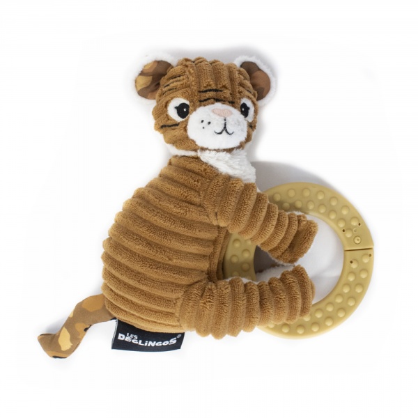 Anneau de dentition spéculos le tigre Les deglingos