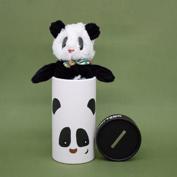 Peluche simply 22 cm rototos le panda Les deglingos