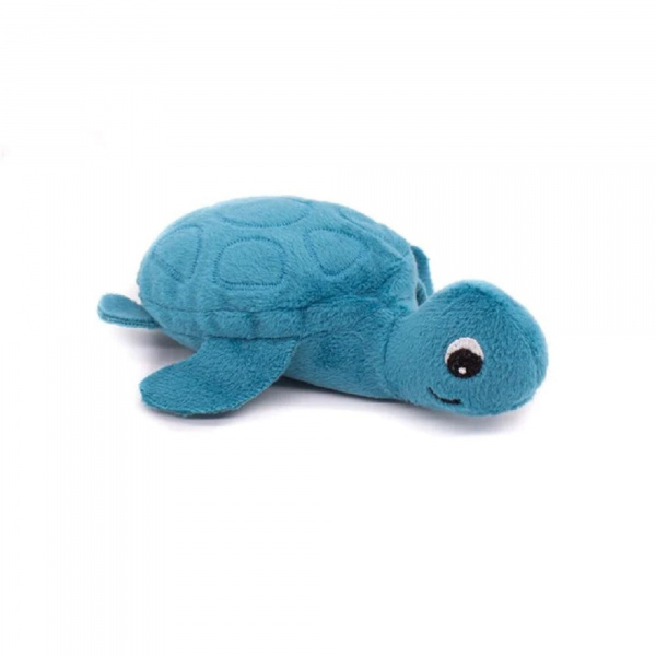Peluche les ptipotos maman et bébé tortue bleu Les deglingos