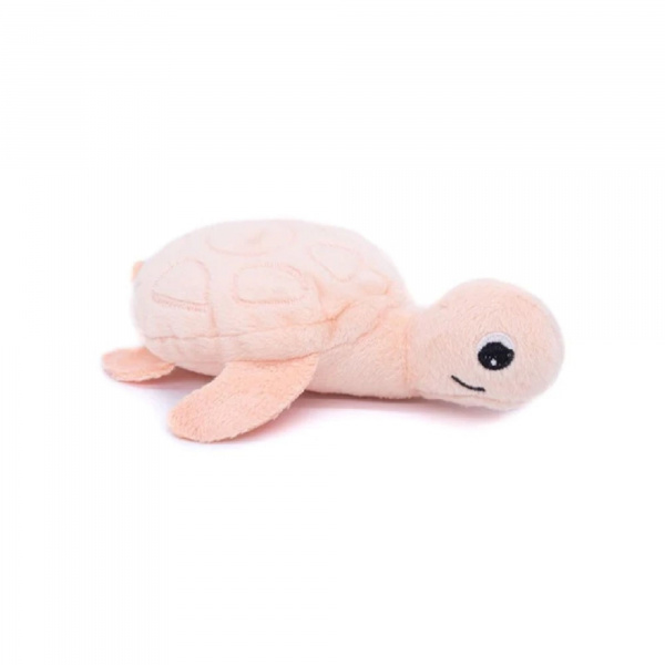 Peluche les ptipotos maman et bébé tortue rose Les deglingos
