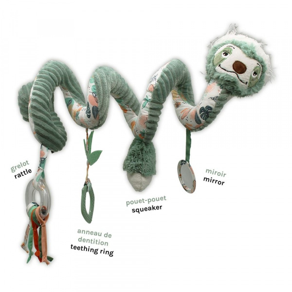 Spirale d'activités chillos de paresseux Les deglingos