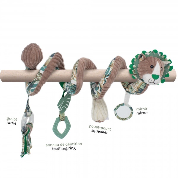 Spirale d'activités jelekros le lion Les deglingos