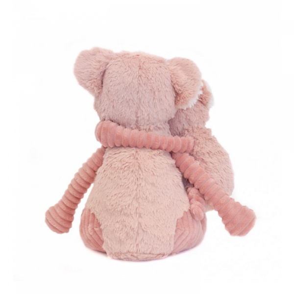 Peluche les ptipotos koala et son bébé trankilou rose Les deglingos