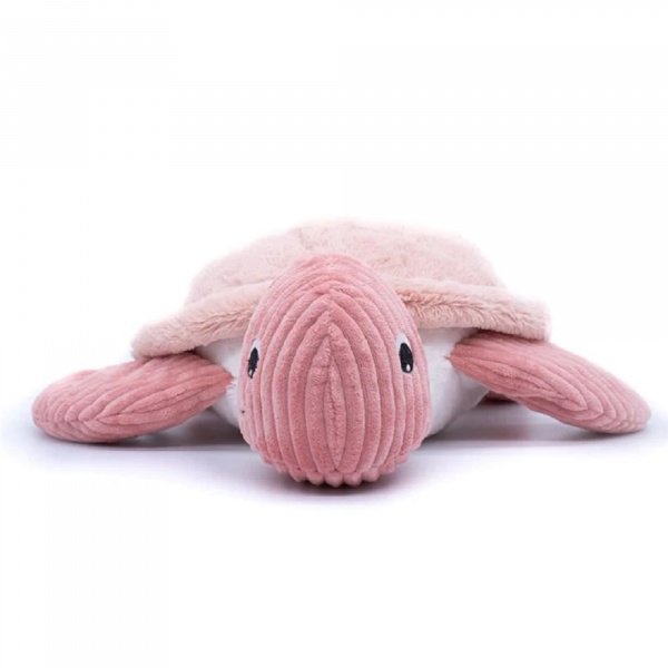 Peluche géante les ptipotos tortue sauvenou rose Les deglingos