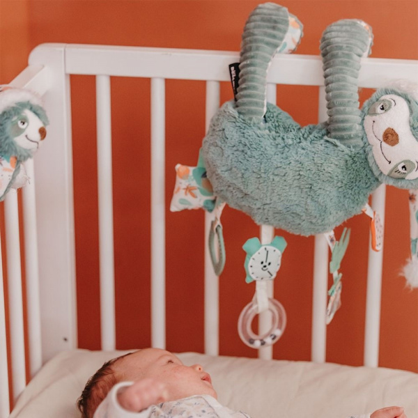 Peluche d'activités chillos le paresseux Les deglingos