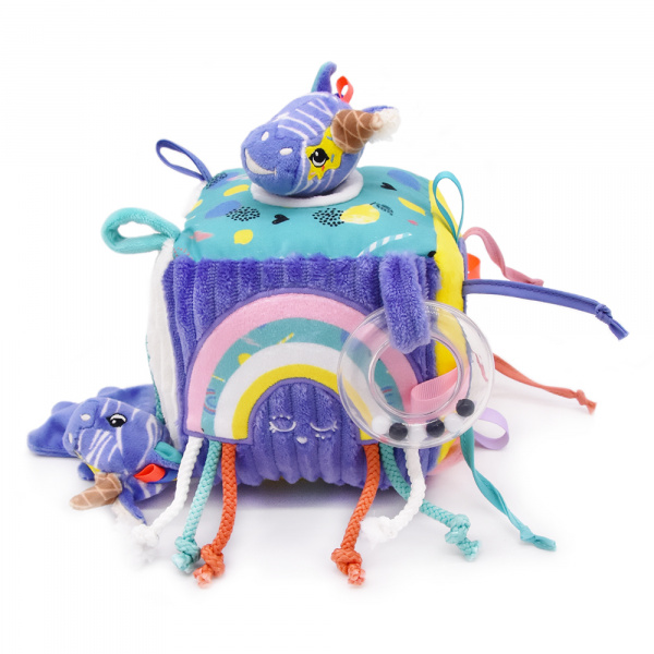 Cube d'activités kiprokos le zèbre Les deglingos