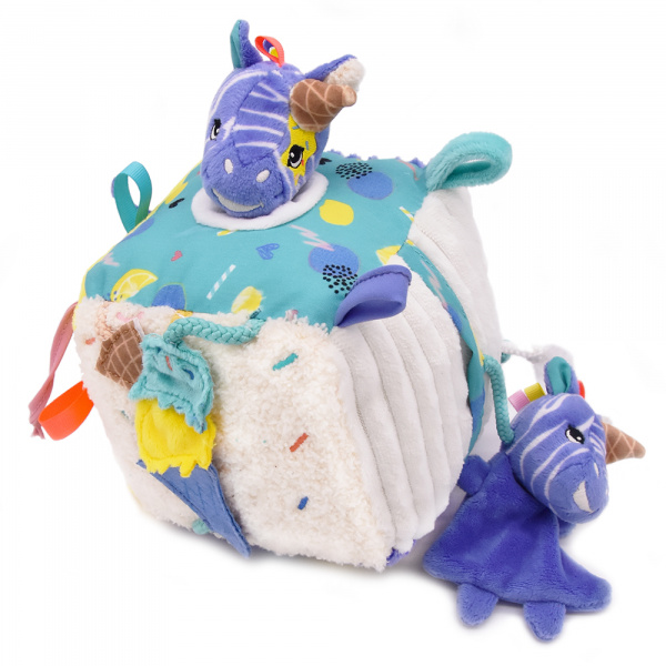 Cube d'activités kiprokos le zèbre Les deglingos