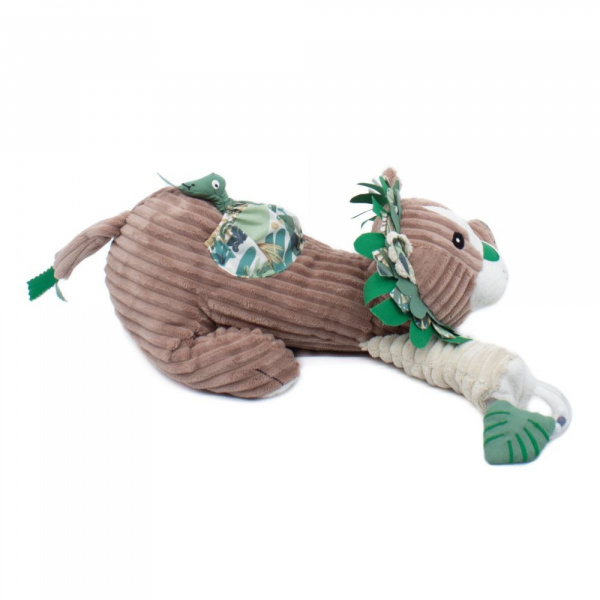 Peluche d'activités jelekros le lion Les deglingos