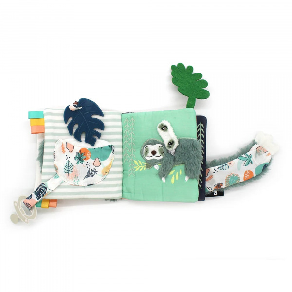 Livre d'éveil chillos le paresseux Les deglingos