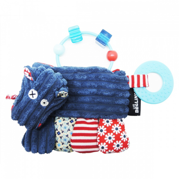 Hochet d'activités hippipos l'hippopotame Les deglingos