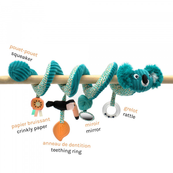 Spirale d'activités berlingos le koala Les deglingos