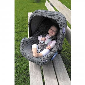 Protection ceinture de sécurité - noir Dooky