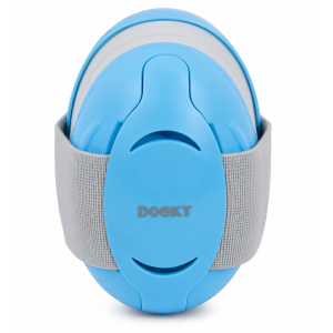 Casque anti-bruit enfant bleu 36m+ Dooky
