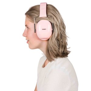 Casque anti-bruit enfant rose 36m+ Dooky