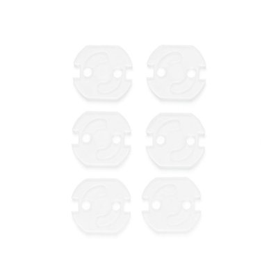 Lot de 6 caches prises