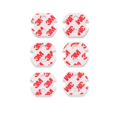 Lot de 6 caches prises