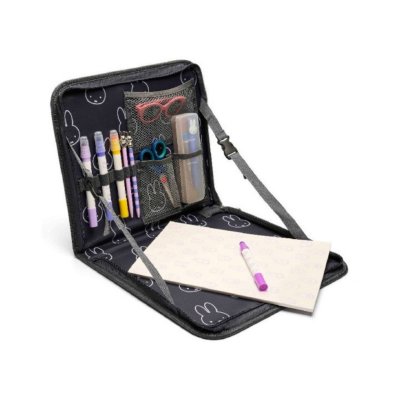 Tablette de voyage enfant pour siège arrière miffy