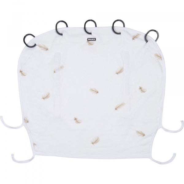 Pare soleil universel dooky feather blanc Dooky