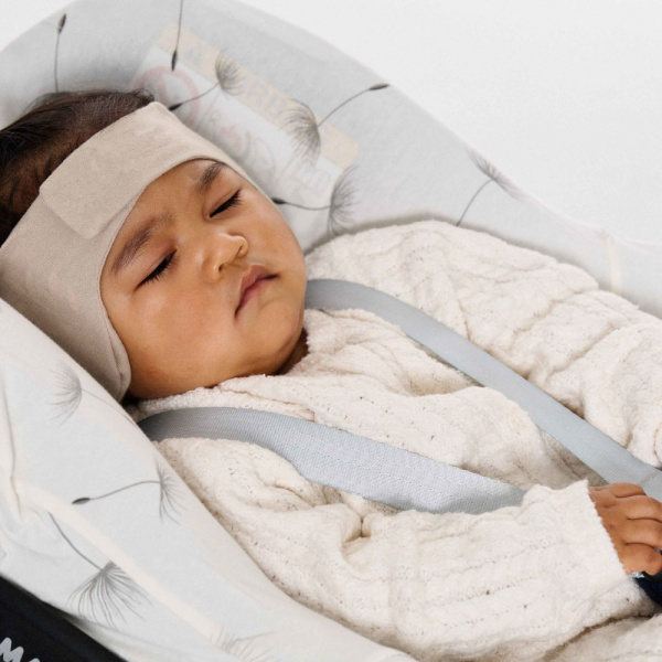 Bandeau protège oreille pour bébé 0 - 12m beige Dooky