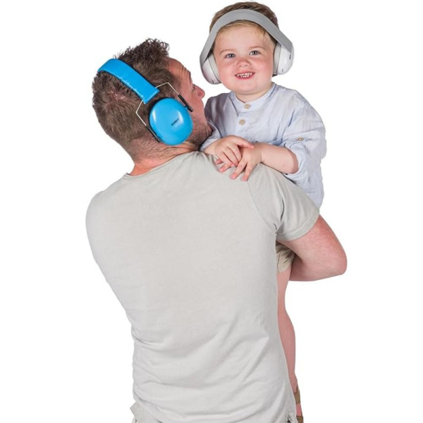 Casque anti-bruit enfant bleu 36m+ Dooky