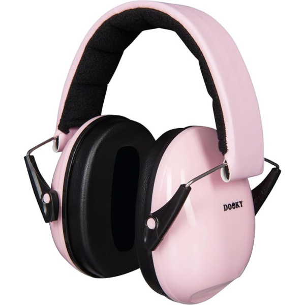 Casque anti-bruit enfant rose 36m+ Dooky