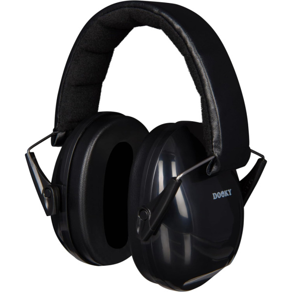 Casque anti-bruit enfant noir 36m+ Dooky
