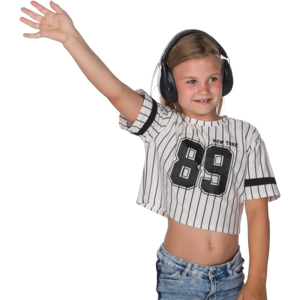 Casque anti-bruit enfant noir 36m+ Dooky