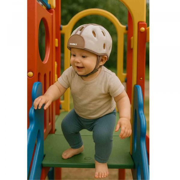 Casque de sécurité pour enfant nude Dooky