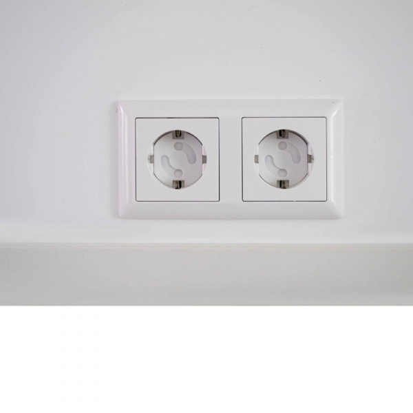 Lot de 6 caches prises Dooky