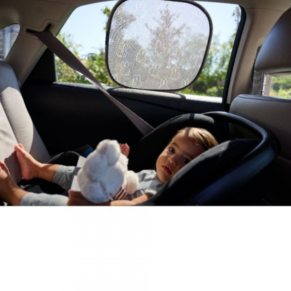 Lot de 2 pare soleil bébé statique miffy Dooky