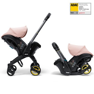 Siège auto poussette doona i blush pink