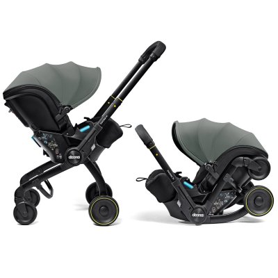 Siège auto poussette doona x slate green