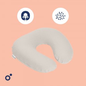 Coussin d’allaitement compact softy tetra jersey sand Doomoo